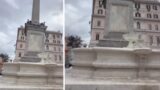 Roma, concluso il restauro della Fontana di Santa Maria Maggiore (FOTO)