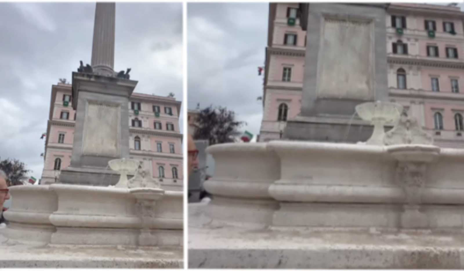 Roma, concluso il restauro della Fontana di Santa Maria Maggiore