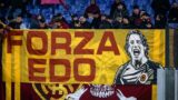 Olimpico, “Forza Edo!”: l’abbraccio della Roma a Edoardo Bove