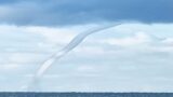 Anzio, tromba marina davanti la costa: lo scatto spettacolare e il commento del Direttore del Meteo Lazio sul fenomeno