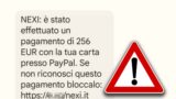 SMS Nexi e PayPal: come difendersi dalla truffa del falso pagamento