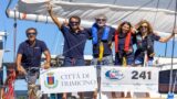 Fiumicino, il multiscafo Bellamossa attraversa l’Atlantico in soli 19 giorni durante l’ARC