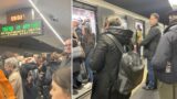 Roma, pendolari ammassati nelle banchine delle metro a causa dei ritardi nei convogli