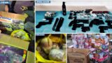 Tra Ardea e Pomezia un ‘deposito’ del clan della droga: sequestrate pistole, fucili e fuochi d’artificio (FOTO)