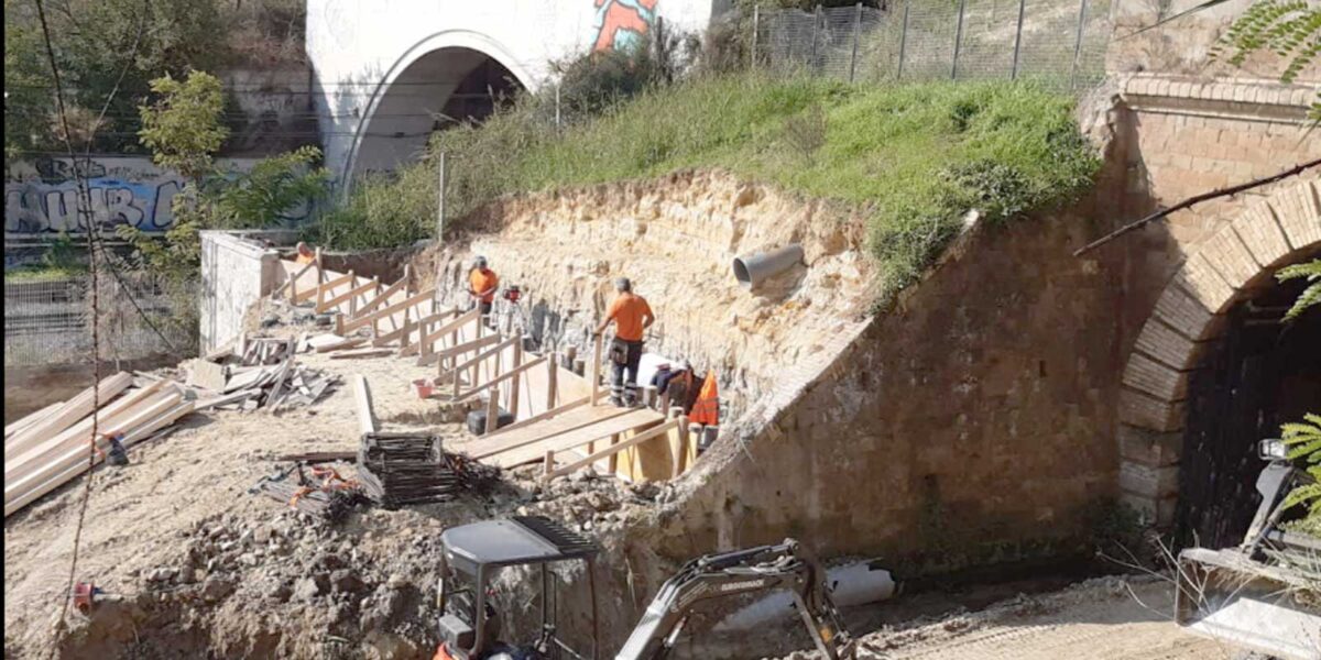 Roma, la foto del parco pubblicata dal comitato
