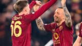 Roma-Eintracht 2-0, Angelinho-Shomurodov portano i giallorossi ai playoff di Europa League