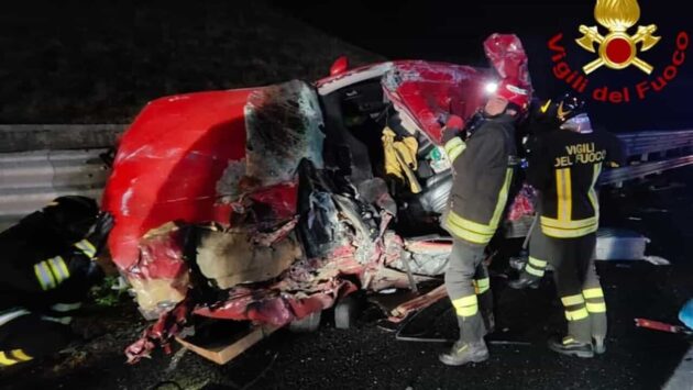 incidente mortale vigili del fuoco