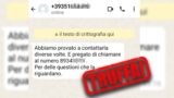 Messaggio dal numero 8934: “Abbiamo provato a contattarla diverse volte”, occhio alla truffa