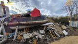 Ostia, scoperto cantiere navale abusivo sul Tevere: trovati rifiuti speciali pericolosi (FOTO E VIDEO)