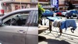 Roma, il degrado a Don Bosco: bivacchi, stendini in strada e auto vandalizzate