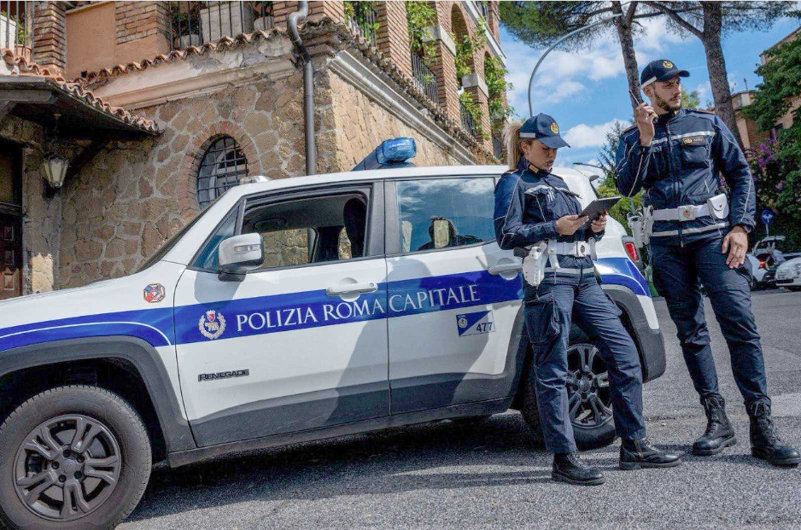 Polizia Locale in azione a Roma Capitale