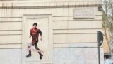 Roma dedica a Totti un murale per i 32 anni dall’esordio in serie A