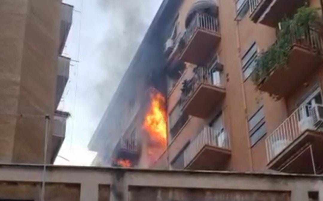 Incendio Testaccio - www.7colli.it