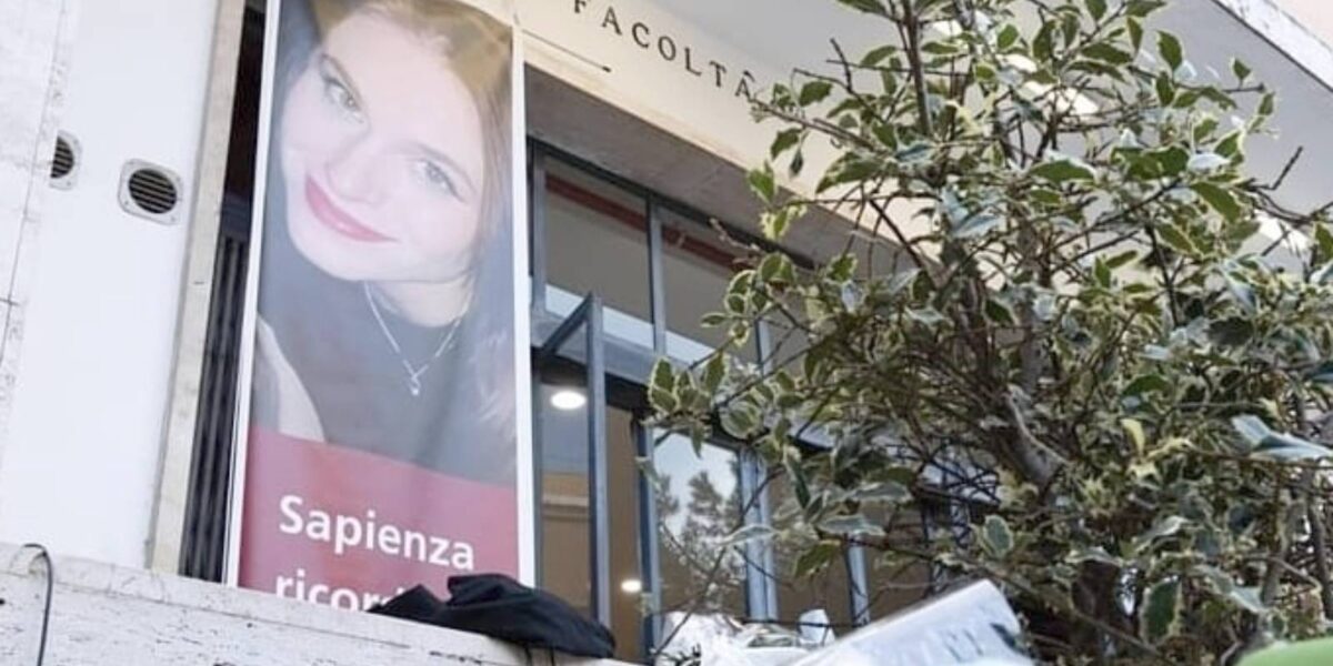 Foto e corteo per Ilaria Sula a La Sapienza di Roma
