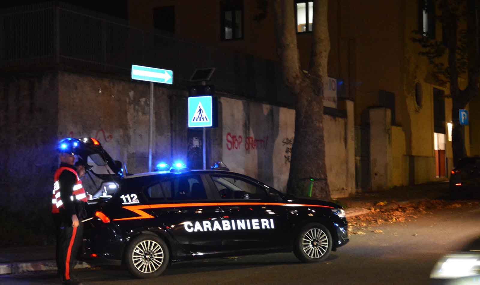 Roma Carabinieri in azione Alessandrino