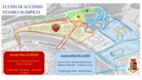 Roma-Lazio, sicurezza al massimo: ecco come saranno separati i tifosi per un Derby senza rischi