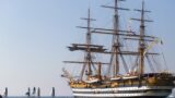 La nave Amerigo Vespucci fa tappa a Gaeta e a Civitavecchia a maggio 2025: ecco quando e come visitarla