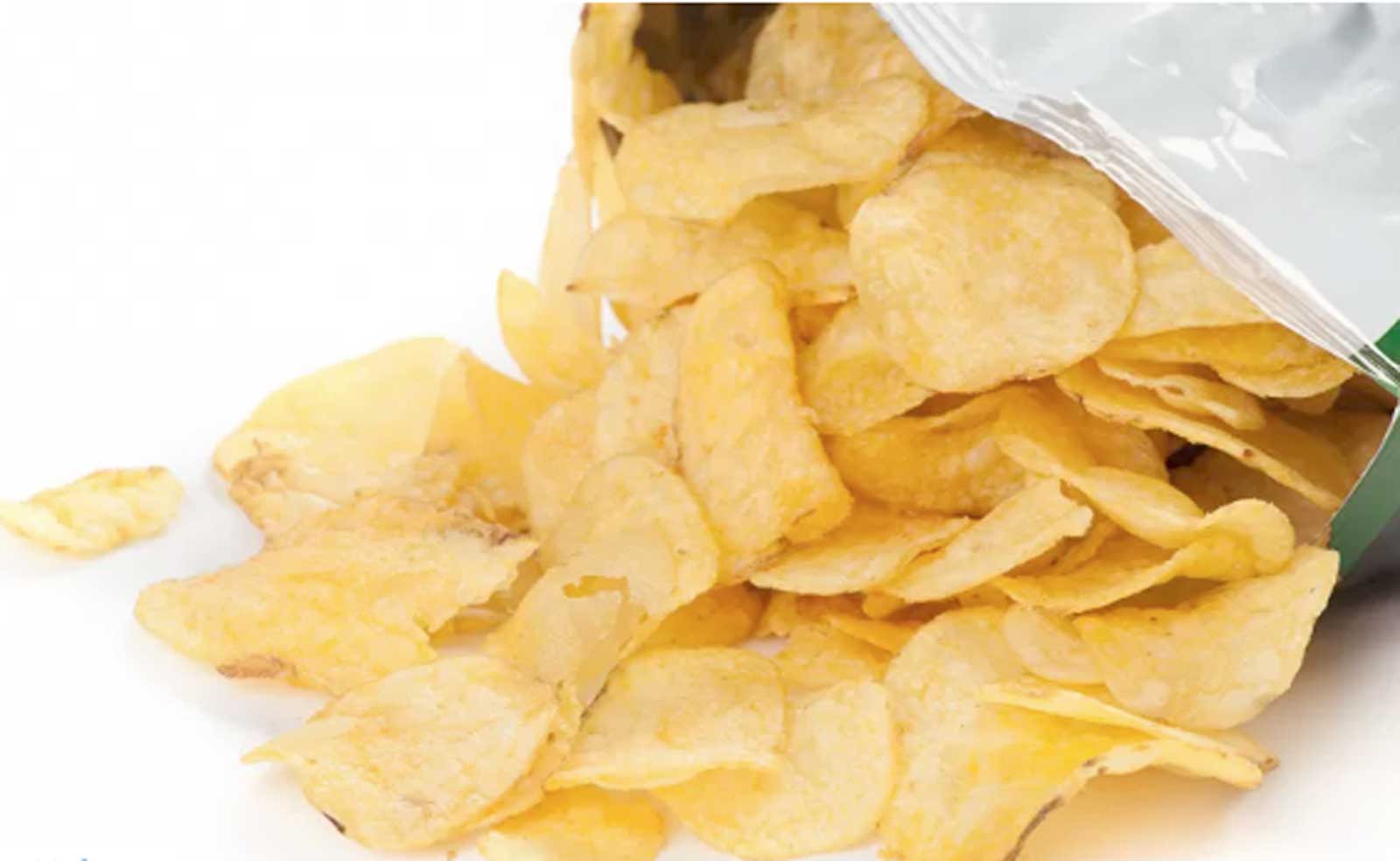 Un classico pacchetto di patatine
