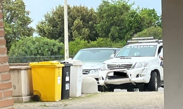 auto danneggiate Pomezia