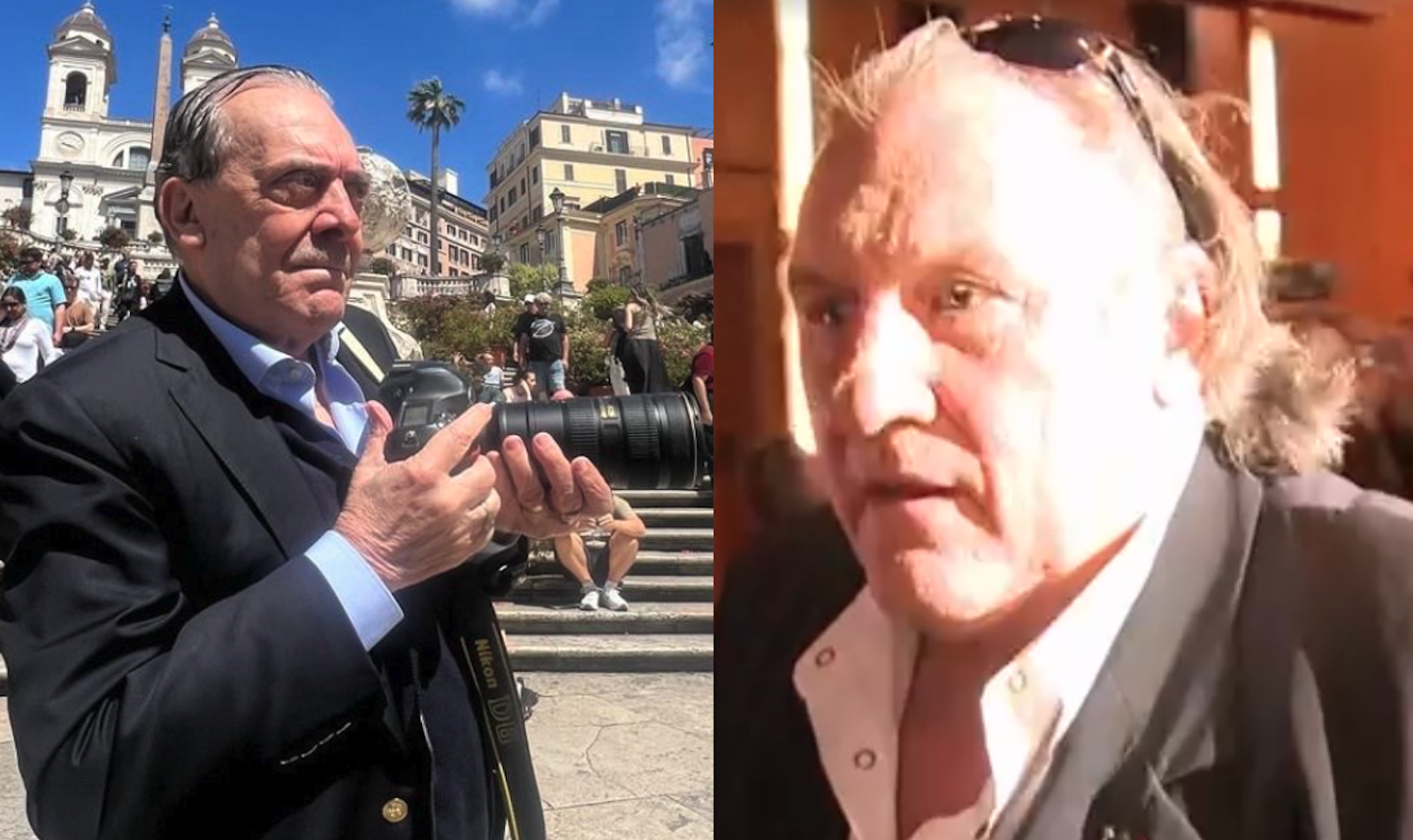 Rino Barillari e Gerard Depardieu