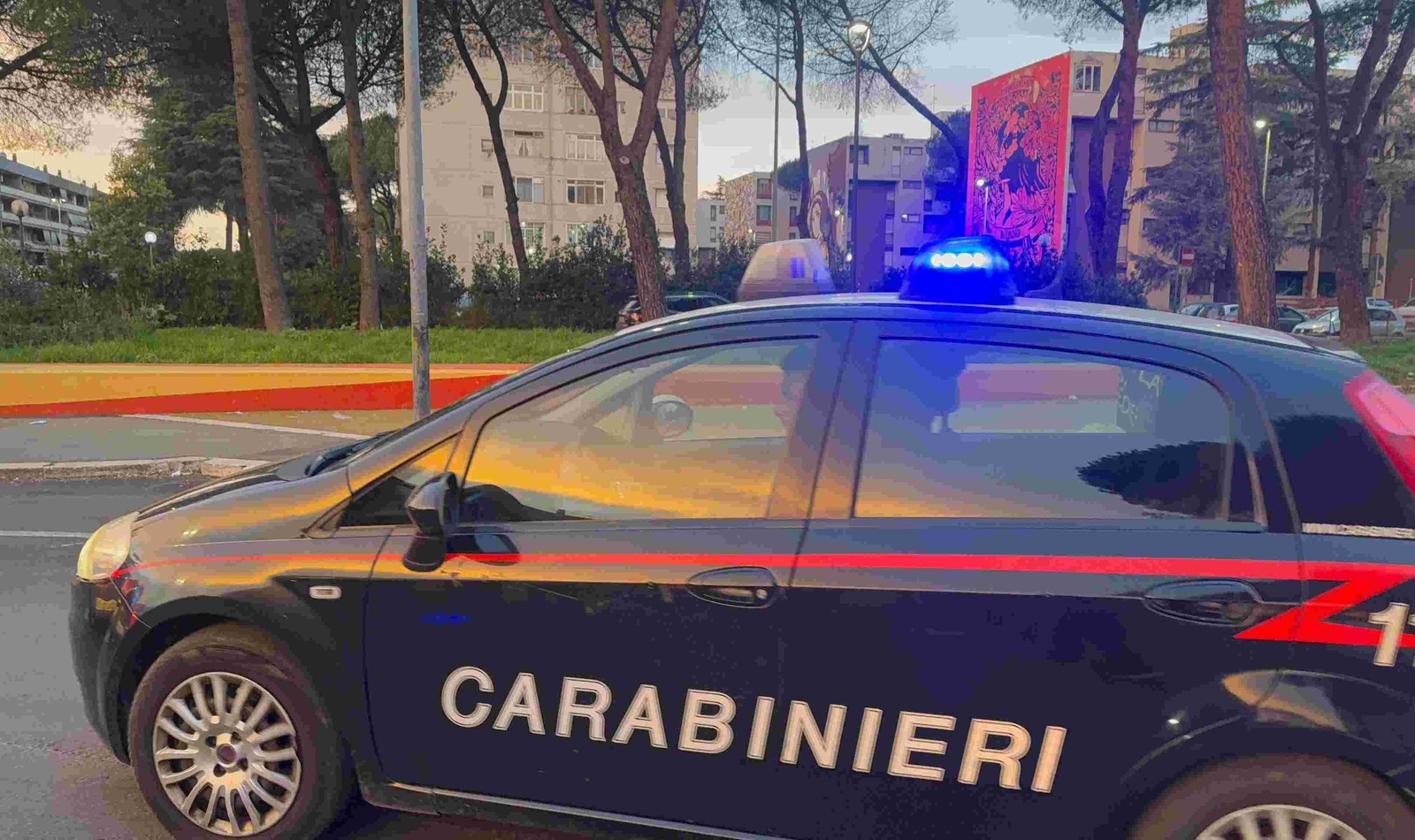Carabinieri a Tor Bella Monaca