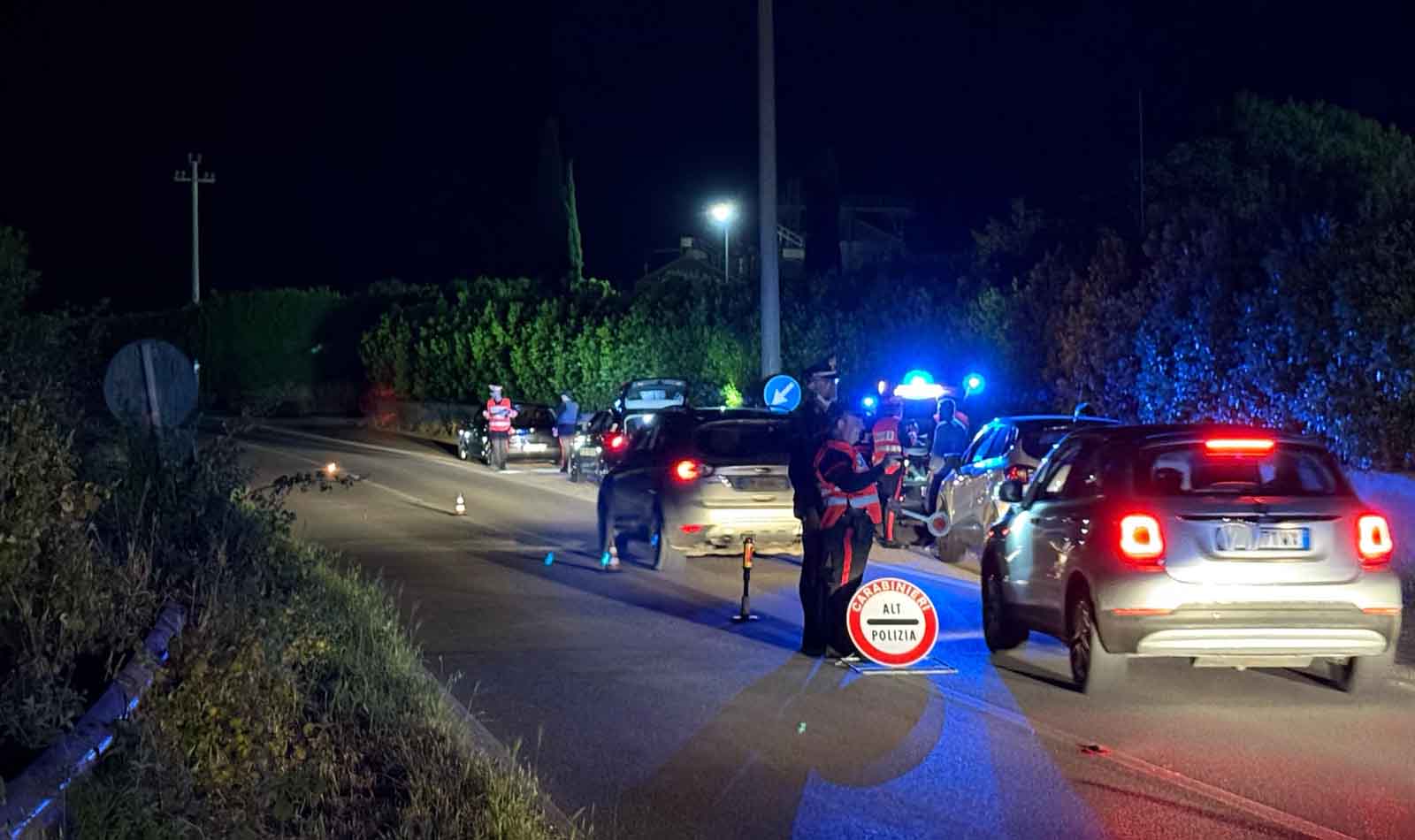 Carabinieri controlli a Bracciano Anguillara