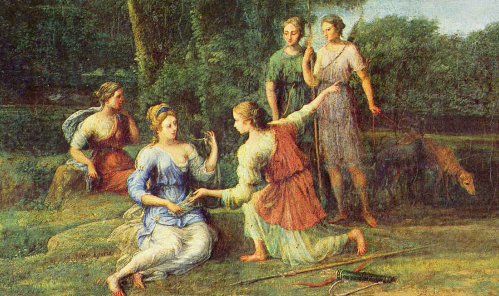 Egeria nel bosco delle Camene