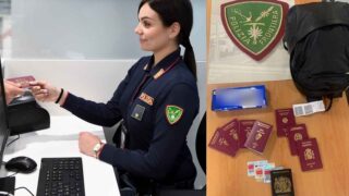 Caos a Fiumicino: documenti falsi e zaino-trappola, arrestato