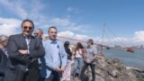 Fiumicino, al via il dragaggio della foce del Tevere a Fiumara Grande: sicurezza per la navigazione e sabbia per il litorale di Ostia