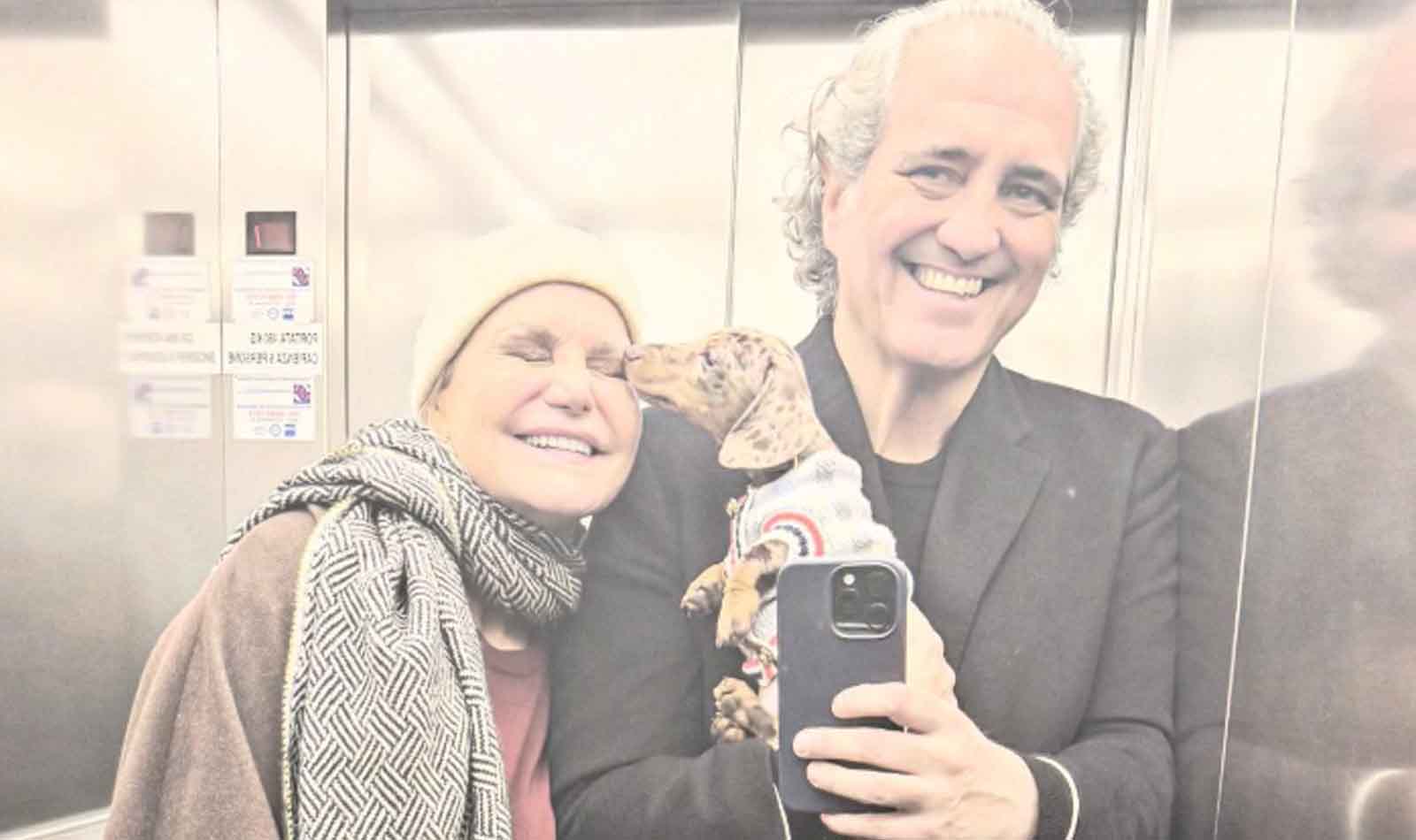 Giovanni Terzi e Simona Ventura