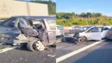 Roma, incidente tra più veicoli sull’A1 diramazione Nord altezza Settebagni: ci sono feriti, Vigili del Fuoco sul posto (FOTO)