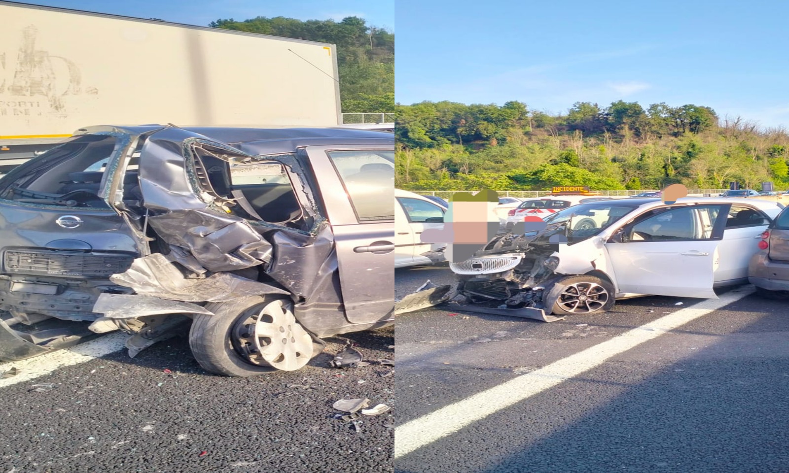 Incidente A1 Roma