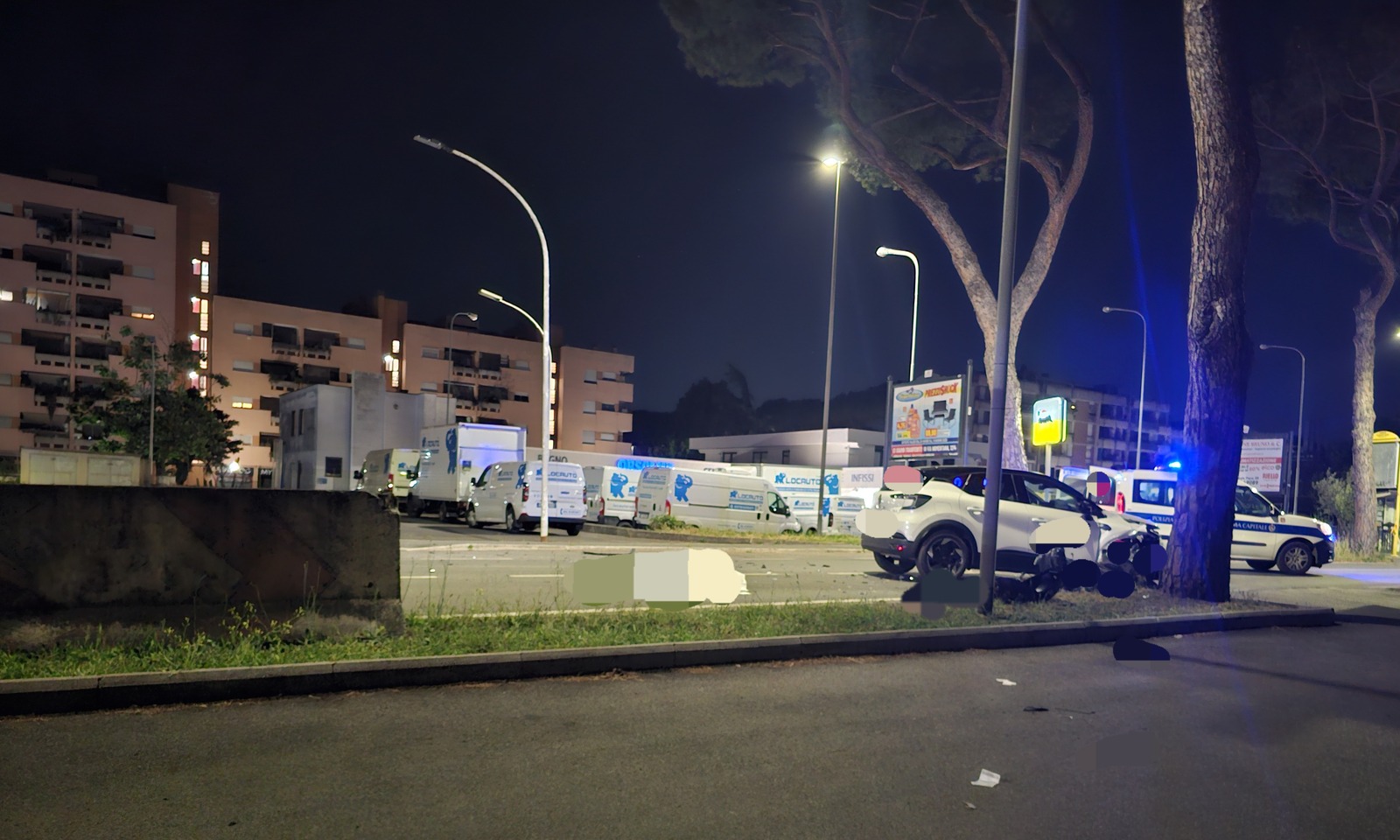 Incidente mortale sulla Nomentana a Roma
