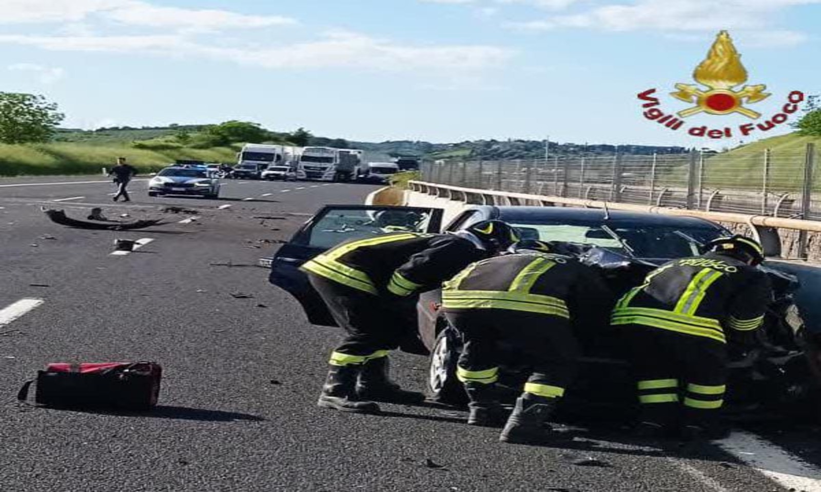 Incidente mortale sulla Roma Napoli
