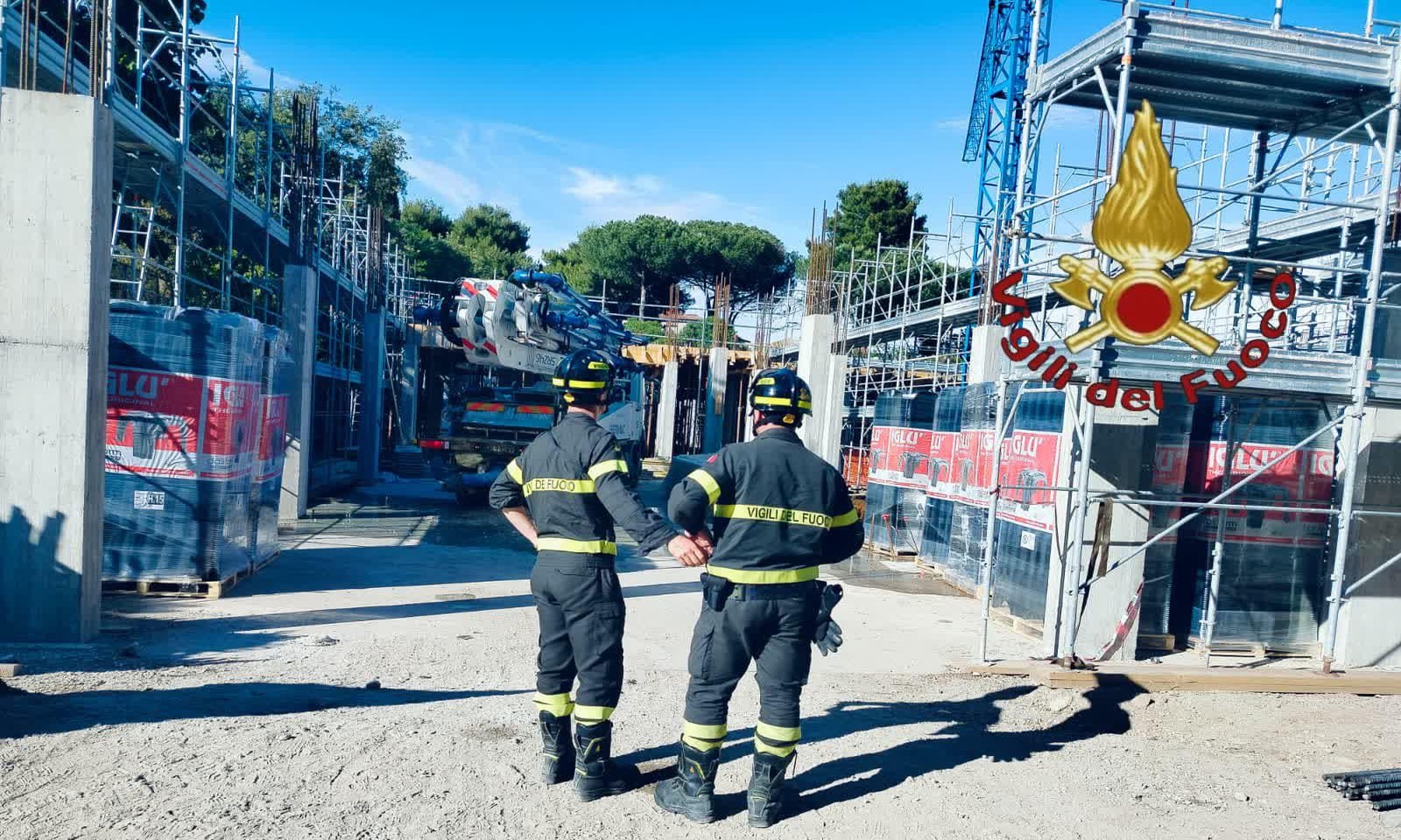 Incidente sul lavoro a Marino