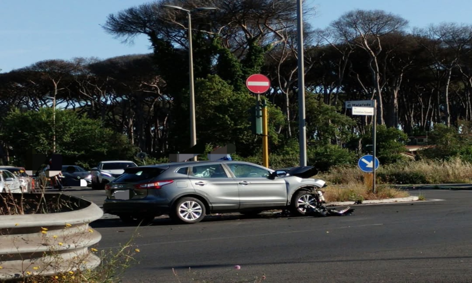 Incidente sulla Colombo a Roma