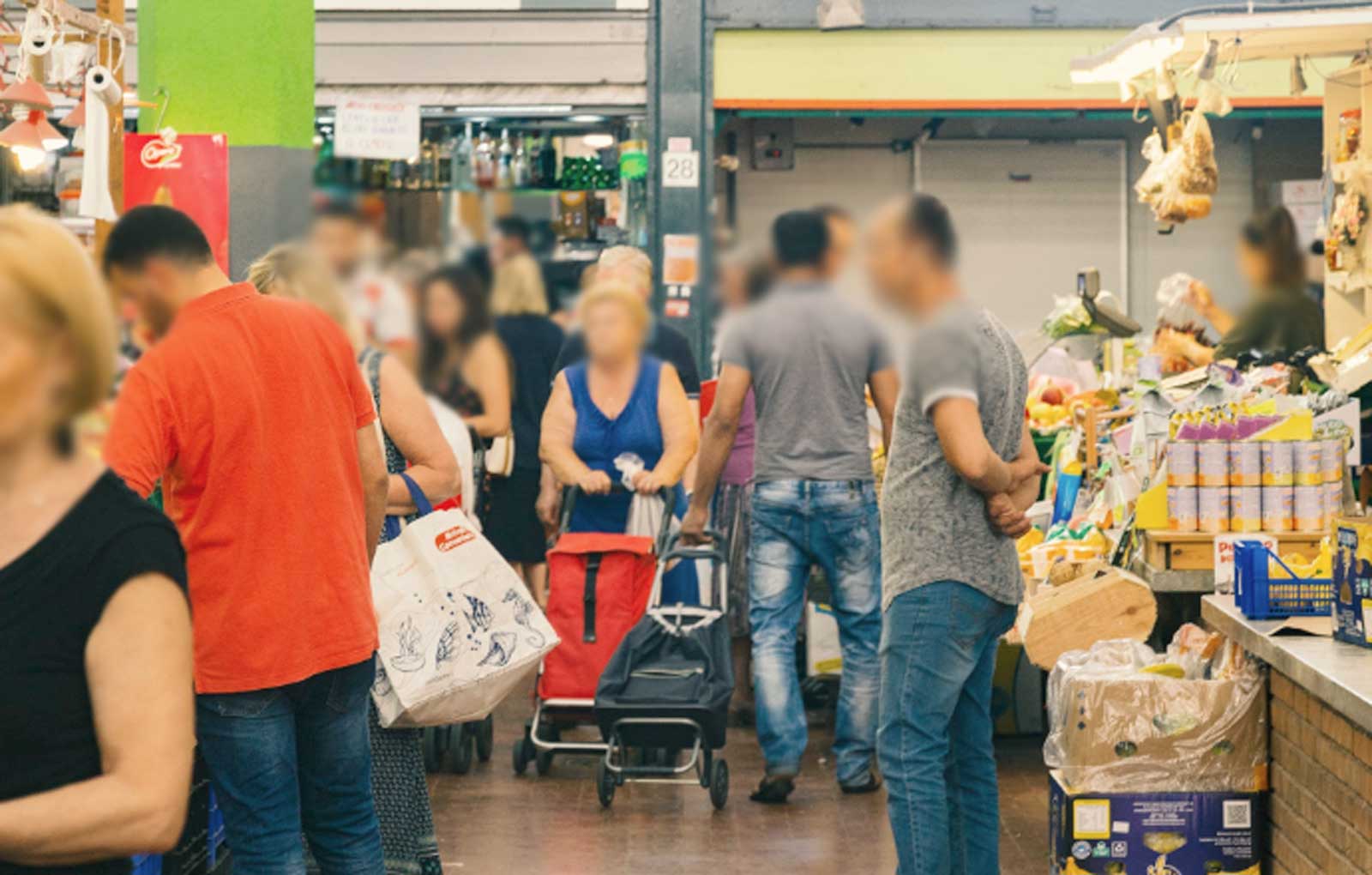 Il mercato di Ostia Lido