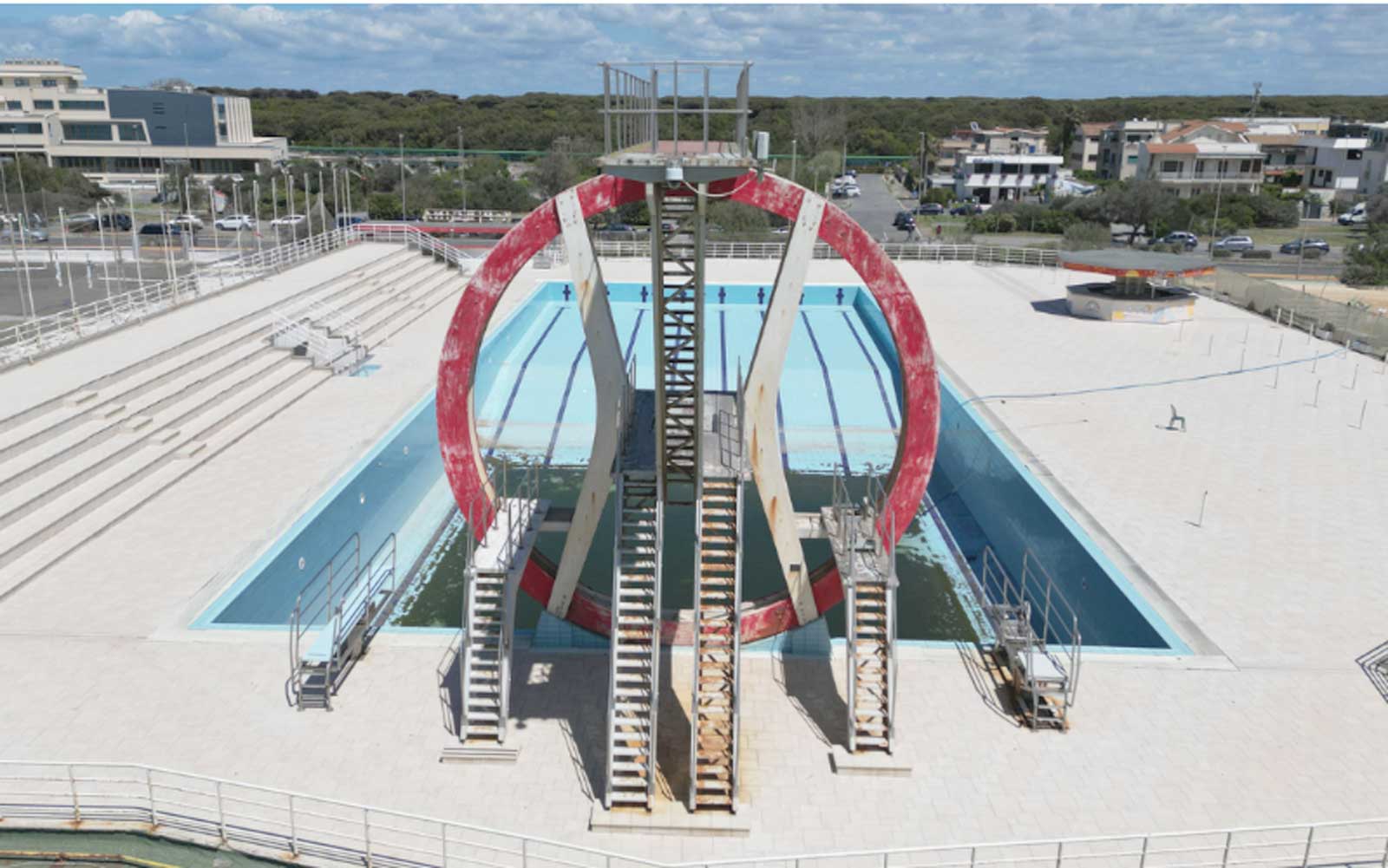 Ostia, il noto stabilimento Kursaal