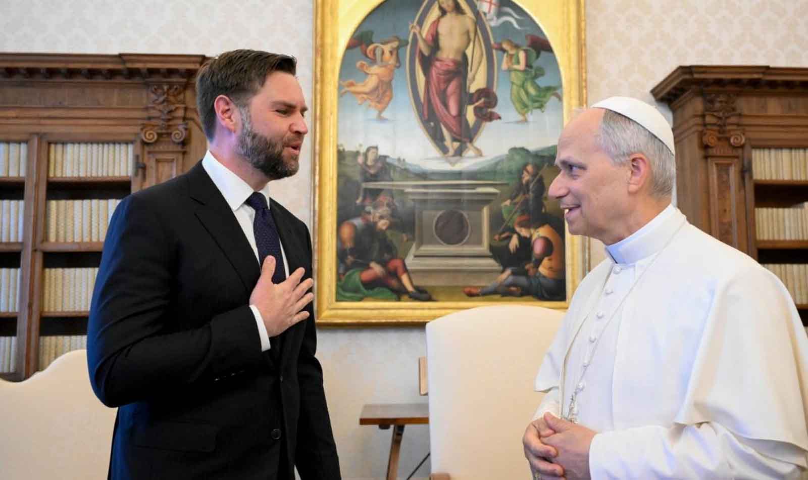 Papa Leone XIV e James David Vance