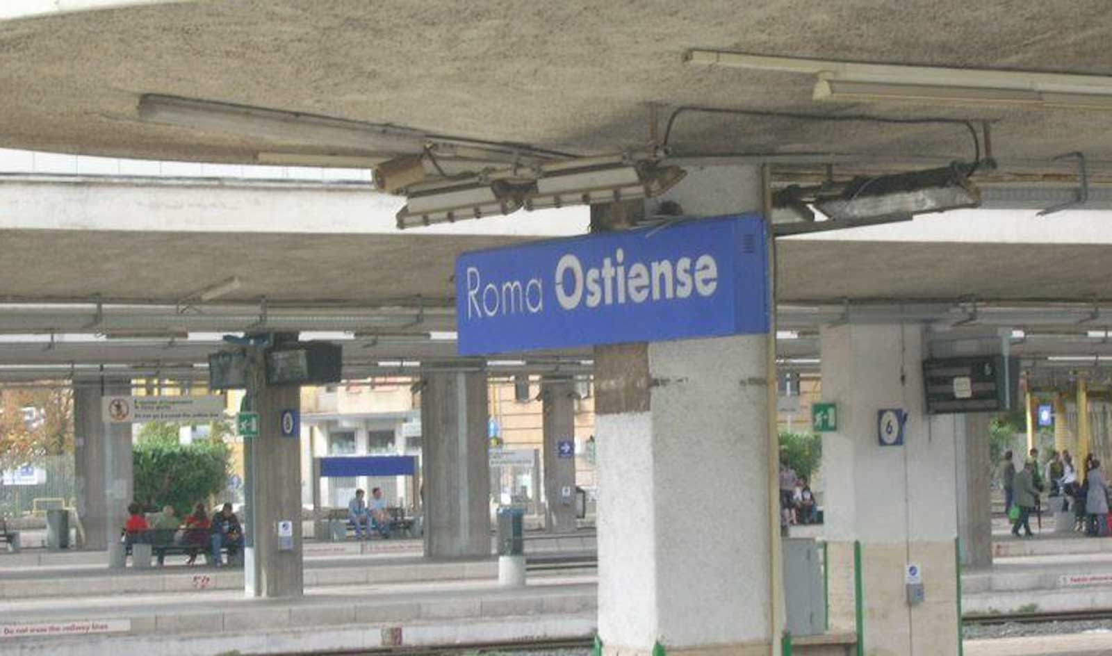 Roma, la stazione Ostiense