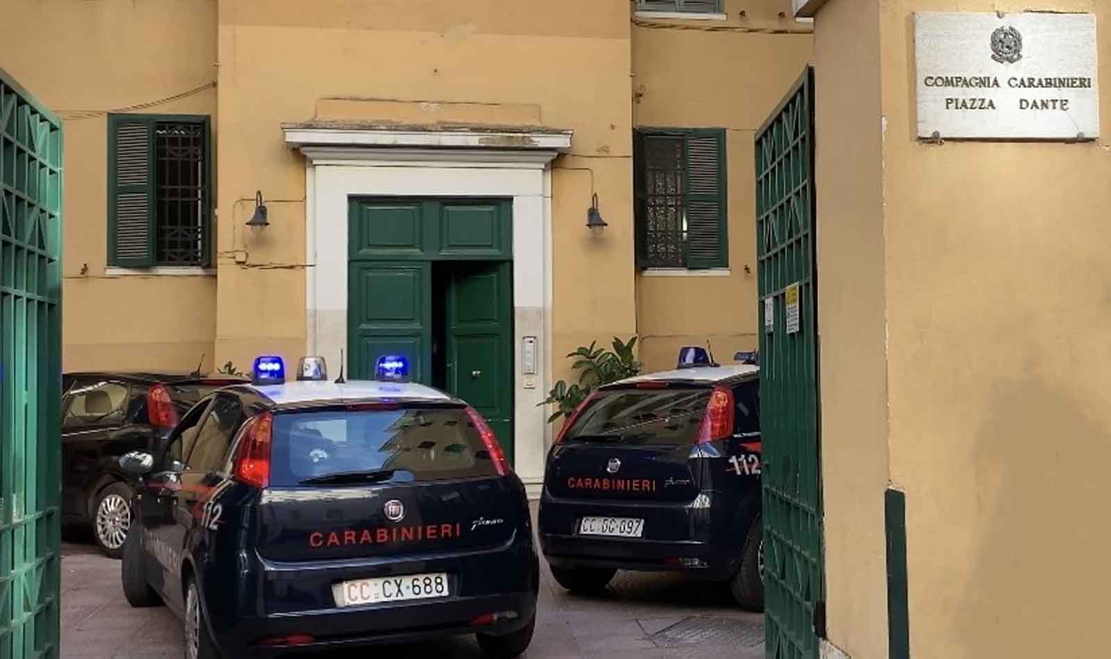 Roma, Carabinieri Piazza Dante