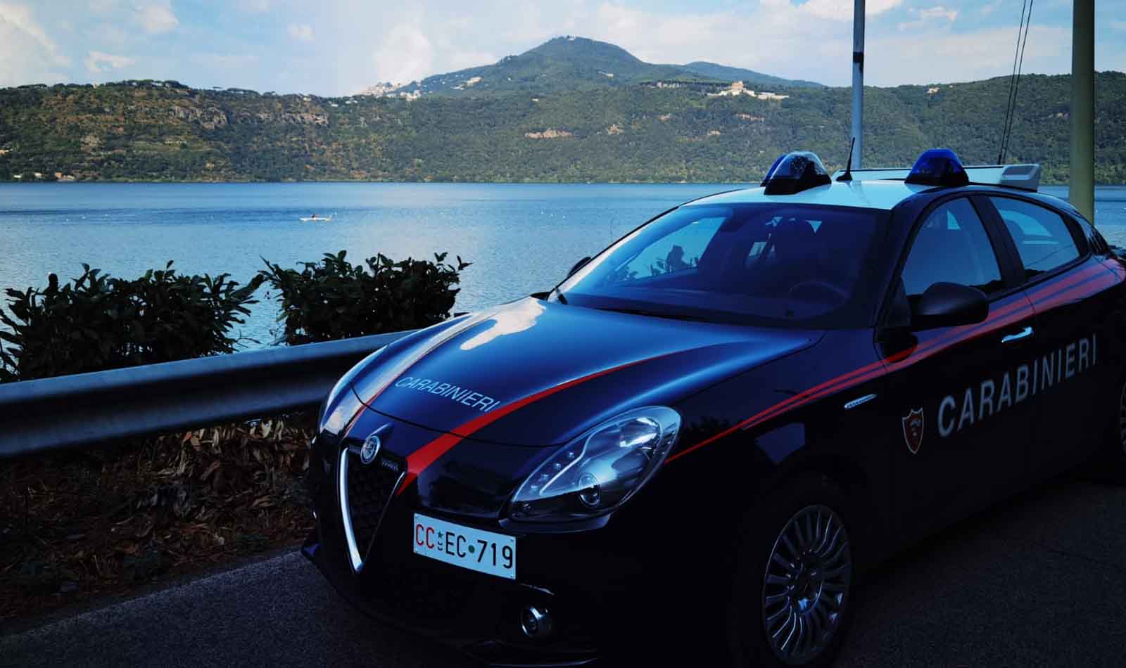 Roma, Carabinieri ad Albano