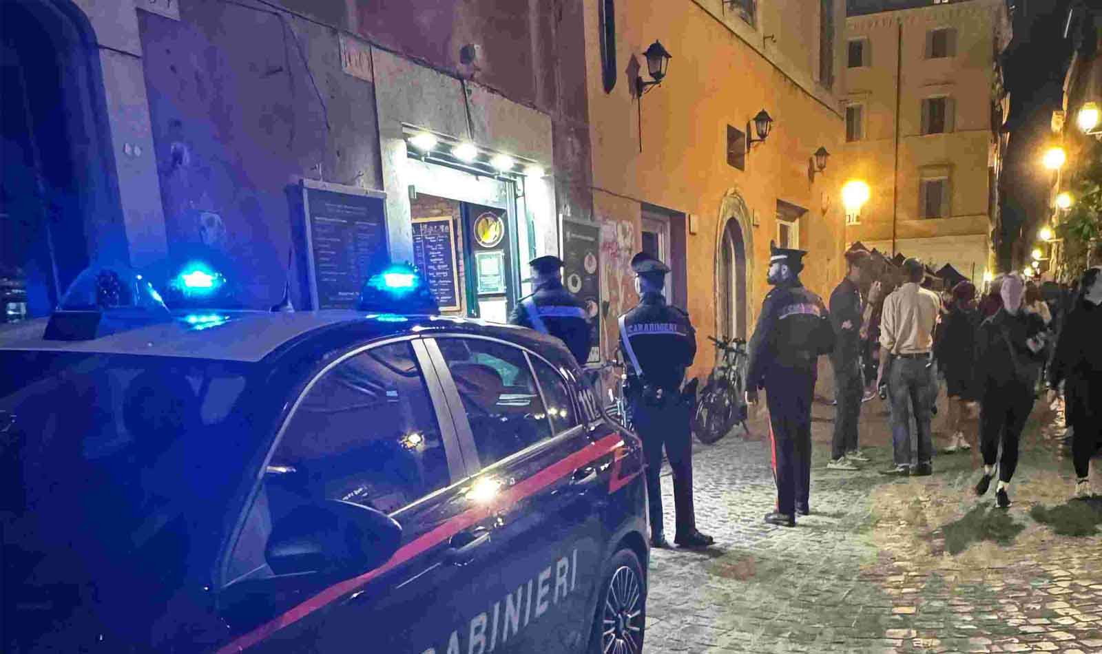 Roma, Carabinieri in Centro