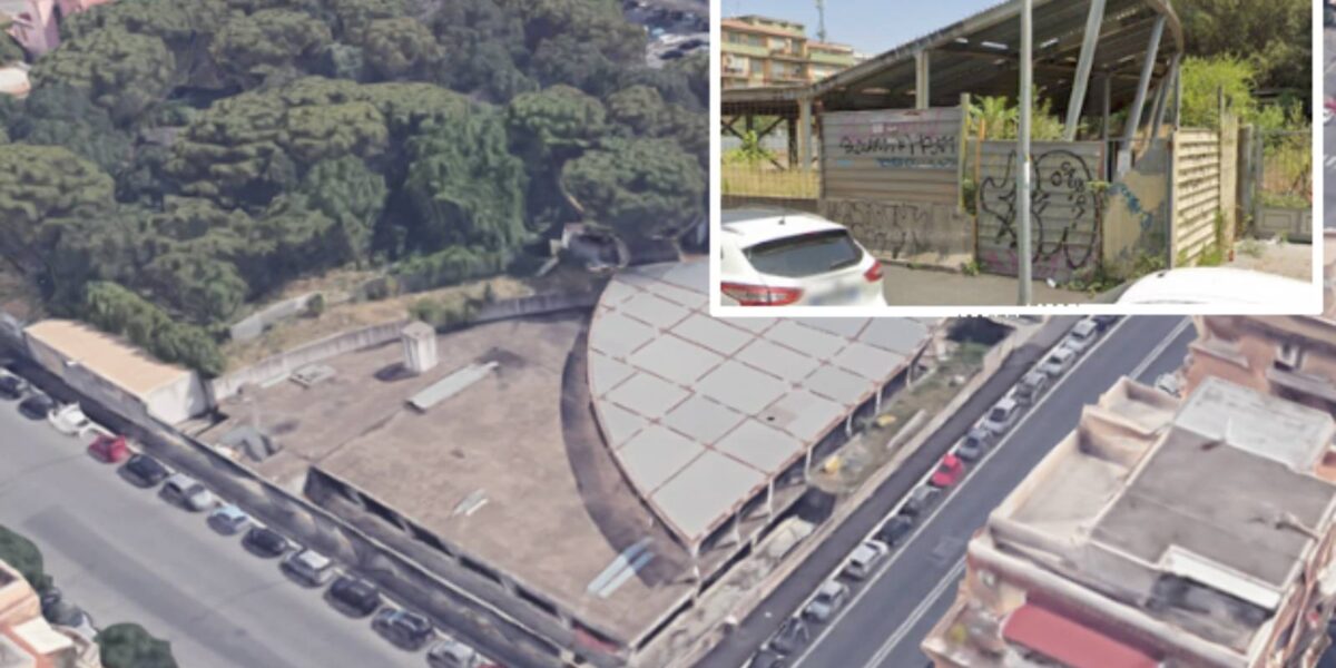 Roma, via Genzano, l'ex Punto Verde Qualità torna al Comune, foto Google Maps