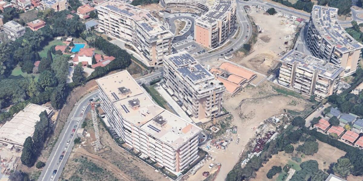 Roma, l'area dell'Aurelia interessata dai lavori
