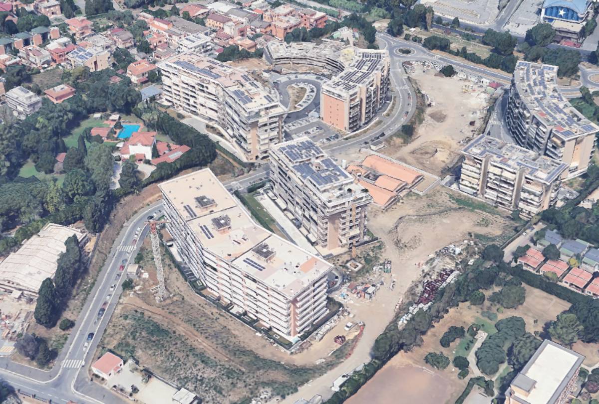 Roma, l'area dell'Aurelia interessata dai lavori