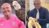 Roma, il falconiere Juan Bernabè passa dall’aquila al boa:”Lei si chiama Pamela”