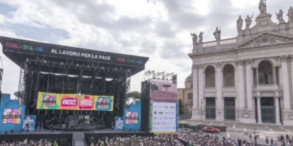 Roma, il concerto del 1° maggio