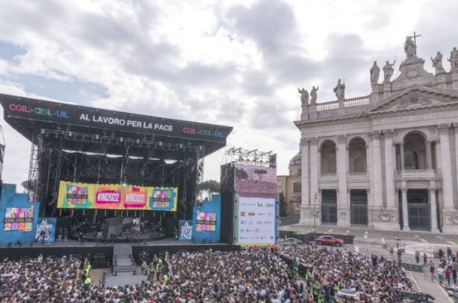 Roma, il concerto del 1° maggio