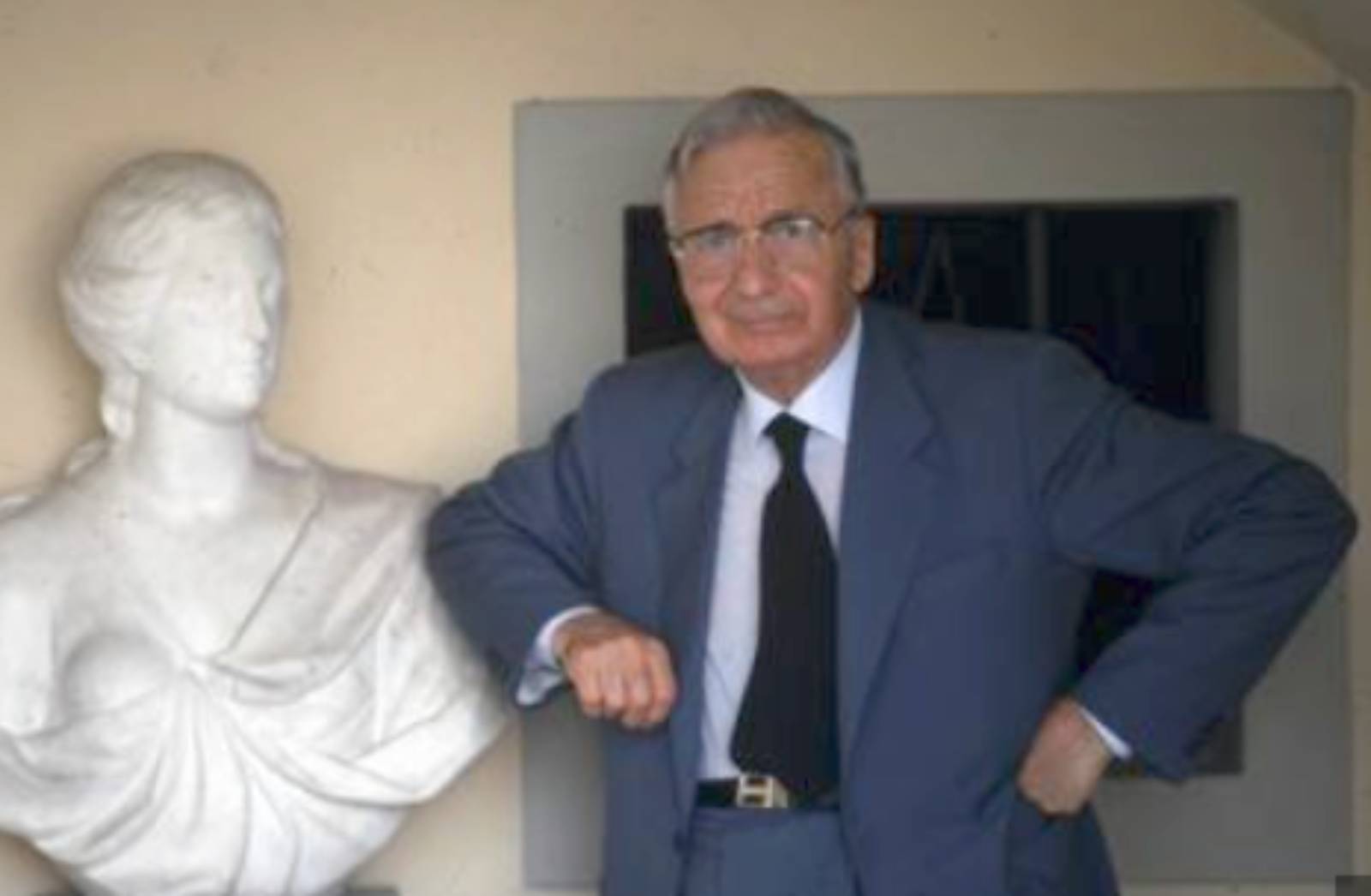 Roma, in foto Licio Gelli
